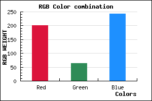 rgb background color #C940F2 mixer
