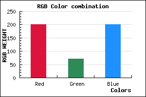 rgb background color #C948C8 mixer