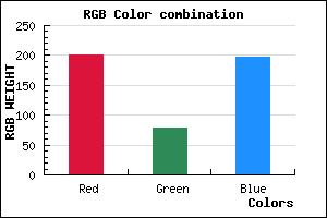 rgb background color #C94FC5 mixer