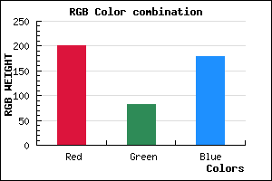 rgb background color #C953B2 mixer