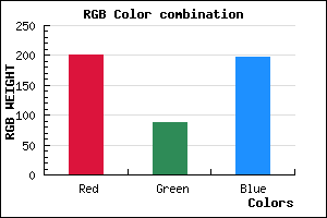 rgb background color #C957C5 mixer