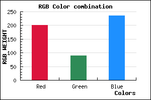 rgb background color #C95AEC mixer