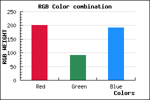 rgb background color #C95BBF mixer