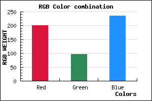 rgb background color #C960EC mixer