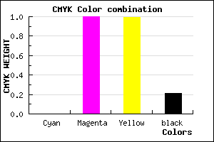 #CA0003 color CMYK mixer