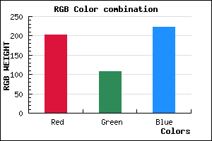 rgb background color #CA6BDF mixer