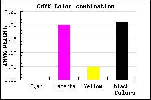 #CAA2BF color CMYK mixer
