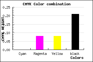 #CABABA color CMYK mixer