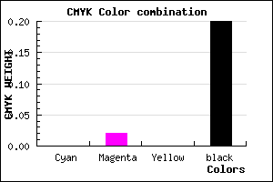 #CAC6CB color CMYK mixer