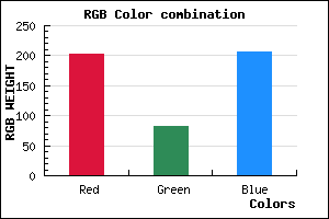 rgb background color #CA52CF mixer