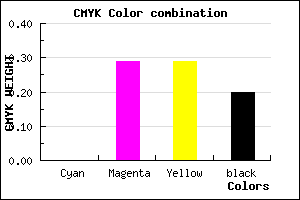 #CB9090 color CMYK mixer