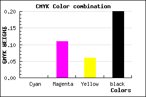 #CBB5BE color CMYK mixer