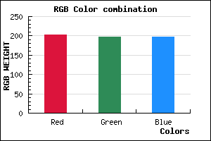 rgb background color #CBC5C5 mixer