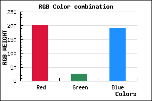rgb background color #CB19C0 mixer