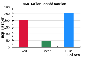 rgb background color #CB2CFF mixer