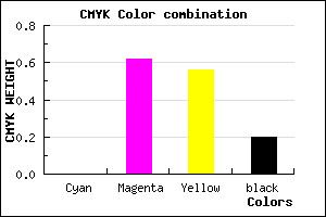 #CB4D59 color CMYK mixer