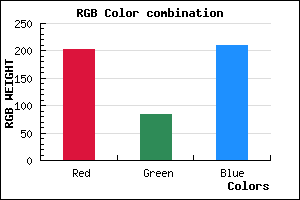 rgb background color #CB54D2 mixer