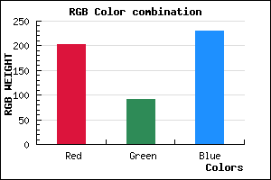 rgb background color #CB5CE6 mixer