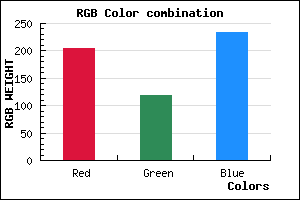 rgb background color #CC76EA mixer