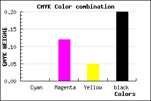 #CCB4C1 color CMYK mixer