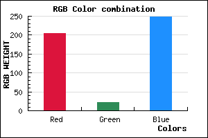 rgb background color #CC16F8 mixer