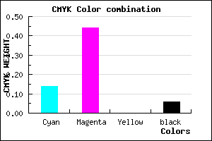 #CD85EF color CMYK mixer