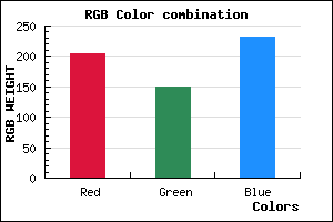 rgb background color #CD96E8 mixer