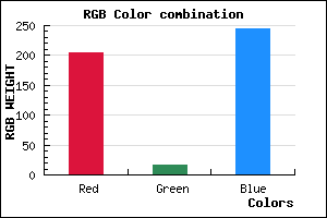 rgb background color #CD11F5 mixer