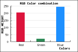 rgb background color #CD14F4 mixer