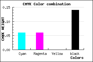 #CDCDDB color CMYK mixer