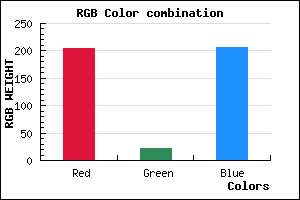 rgb background color #CD16CE mixer