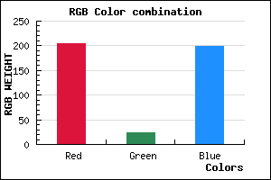 rgb background color #CD17C7 mixer