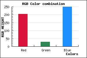 rgb background color #CD1DFA mixer
