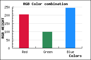 rgb background color #CD63F5 mixer