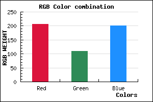 rgb background color #CE6EC8 mixer