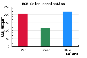 rgb background color #CE75DB mixer
