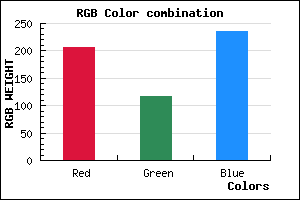 rgb background color #CE75EB mixer