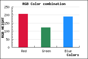 rgb background color #CE7ABE mixer