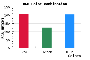 rgb background color #CE7CCD mixer