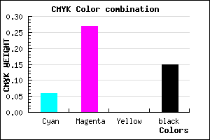 #CEA0DA color CMYK mixer