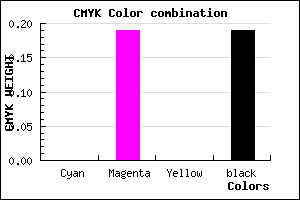 #CEA6CE color CMYK mixer