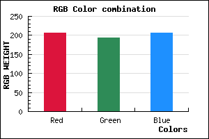 rgb background color #CEC1CF mixer