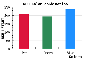 rgb background color #CEC1ED mixer