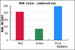 rgb background color #CE53F7 mixer