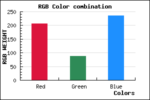 rgb background color #CE57EB mixer