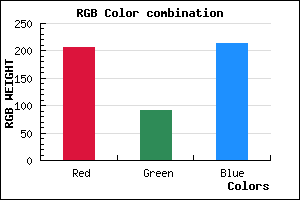 rgb background color #CE5CD6 mixer