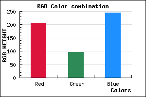 rgb background color #CE60F5 mixer