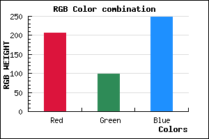 rgb background color #CE63F9 mixer