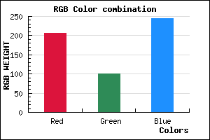 rgb background color #CF65F5 mixer