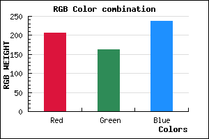rgb background color #CFA3ED mixer